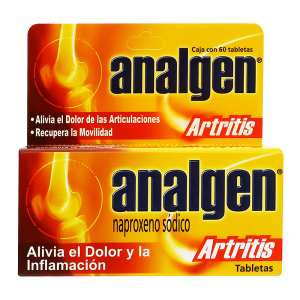 ANALGEN ARTRITIS C/60 TABS                                    (NAPROXENO SODICO)