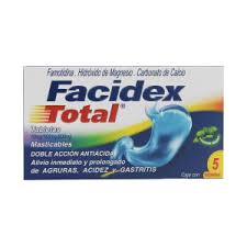 FACIDEX TOTAL 20MG/165MG C/10 TABS FRUTAS TROPICALES   (FAMOTIDIA,HIDROXIDO DE MAGNESIO) )