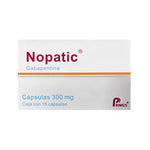 NOPATIC 300MG C/30 CAPS                                       (GABAPENTINA)